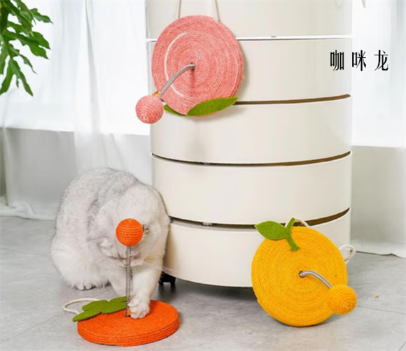 咖咪龙弹簧猫抓球:让猫咪的狩猎天性尽情释放 咖咪龙弹簧猫抓球:让猫咪的狩猎天性尽情释放