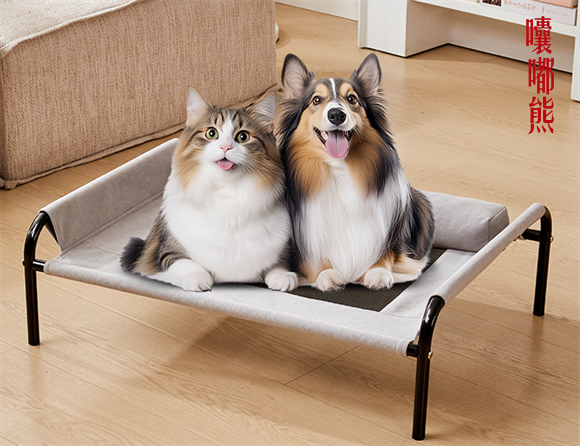 囔嘟熊狗狗行军床好不好