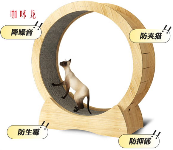 咖咪龙猫咪跑步机:让室内时光也能尽情撒欢 咖咪龙猫咪跑步机:让室内时光也能尽情撒欢