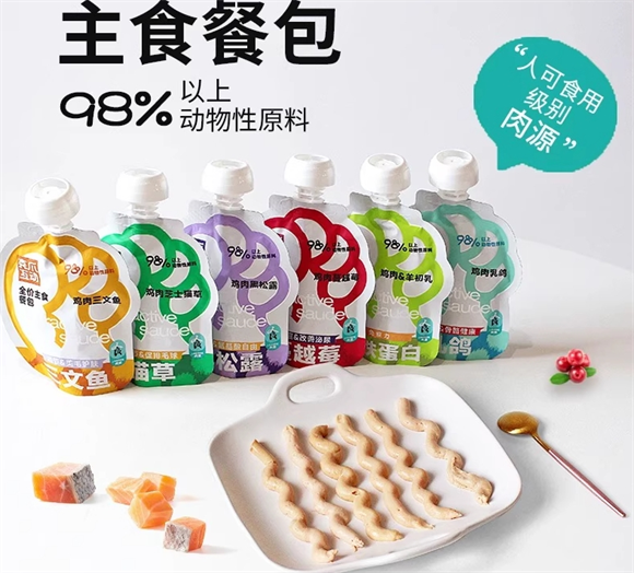 森爪互动猫咪主食餐包：让猫咪爱上每一口