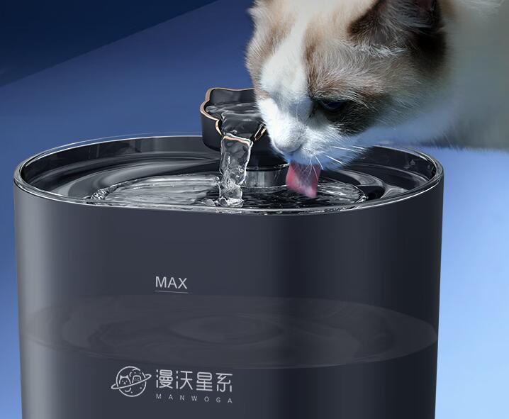 漫沃星系宠物饮水机不出水原因