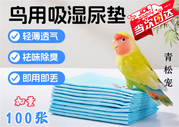 青松宠鸟用吸湿尿垫:为宠物打造洁净干爽的栖息空间 青松宠鸟用吸湿尿垫:为宠物打造洁净干爽的栖息空间