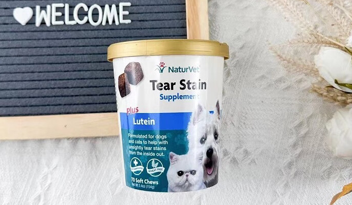 NaturVet猫犬通用泪痕片:由内而外焕发白毛光彩! NaturVet猫犬通用泪痕片:由内而外焕发白毛光彩!