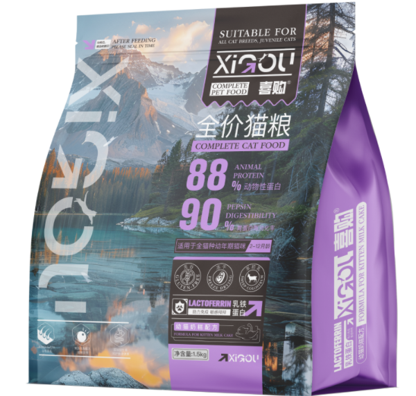 喜购猫粮,专注呵护幼年猫咪免疫力 喜购猫粮,专注呵护幼年猫咪免疫力