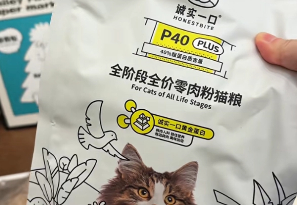 猫粮怎么选？诚实一口P40成科学养宠新标杆！