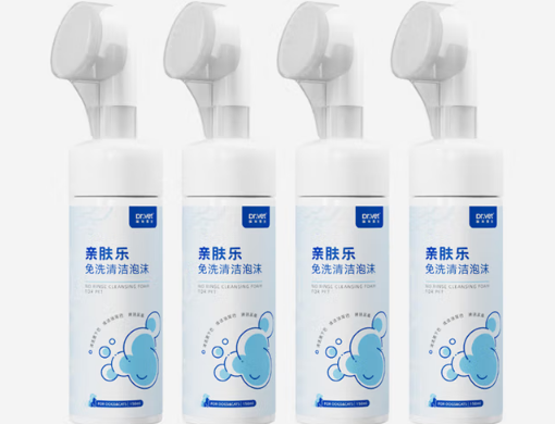 唯特医生宠物免洗清洁泡沫：宠物清洁新选择