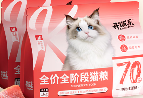 开饭乐猫粮,开启猫咪健康美丽新境 开饭乐猫粮,开启猫咪健康美丽新境