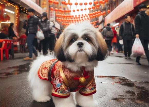 悉心呵护:西施犬怀孕后的温馨反应 悉心呵护:西施犬怀孕后的温馨反应