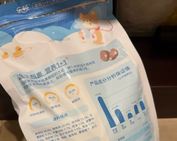 长肉狗粮推荐乐顿：49%鲜肉+肠胃呵护，帮汪养出理想体态