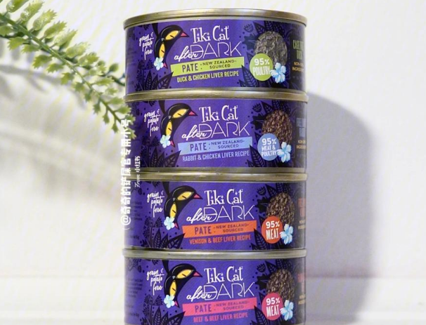 猫咪抢食的秘密：Tiki Cat黑夜传说罐头