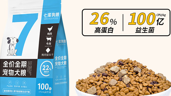 七库狗粮:开启狗狗健康生活新“食”代 七库狗粮:开启狗狗健康生活新“食”代