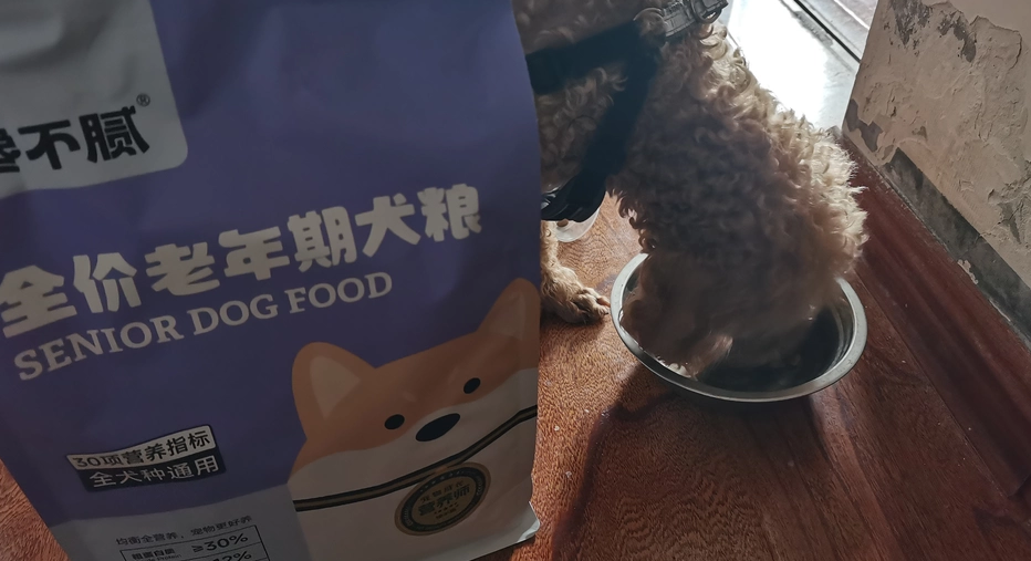 老年犬狗粮选择哪个品牌？馋不腻的高鲜肉+无谷低敏，呵护老年犬