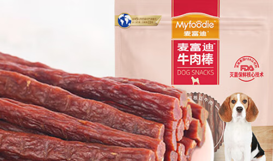 狗训练奖励零食推荐麦富迪牛肉棒,训练奖励+强健肌肉 狗训练奖励零食推荐麦富迪牛肉棒,训练奖励+强健肌肉