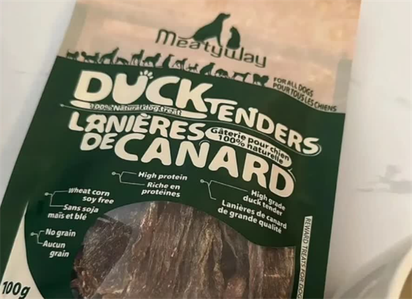 狗狗零食鸭肉干推荐：爵宴鸭肉干，真材实料狗狗爱不释口