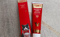 猫咪毛球问题难解决？快安排上优斯派USPET猫咪化毛膏！