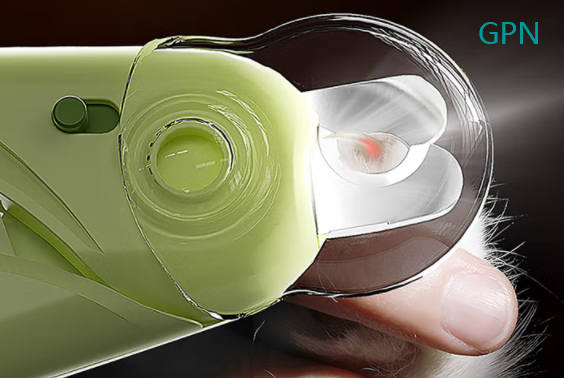 GPN宠物用品猫指甲剪，自带聚光LED灯，照亮血线