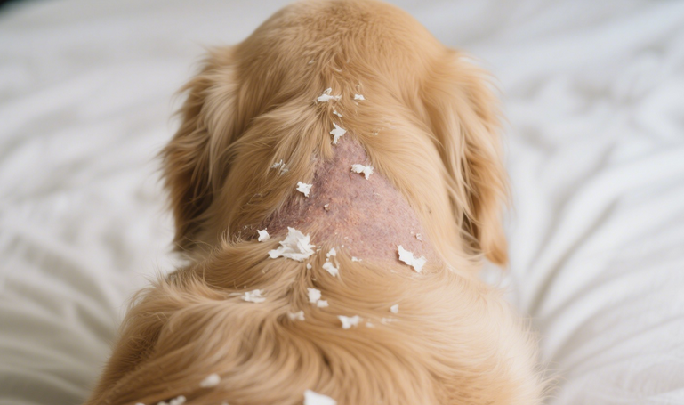狗狗脱皮像头皮屑怎么处理 狗狗脱皮像头皮屑怎么处理