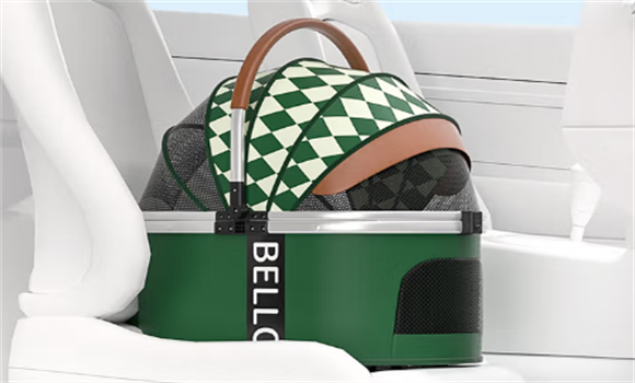 Bello宠物推车怎么折叠