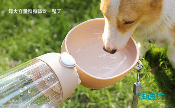 宠物水杯买哪个?润逸达:便携出行宠物喝水自由 宠物水杯买哪个?润逸达:便携出行宠物喝水自由