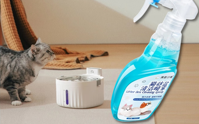 猫砂盆除臭喷雾有效果吗？清新小鸭用实际表现打消顾虑
