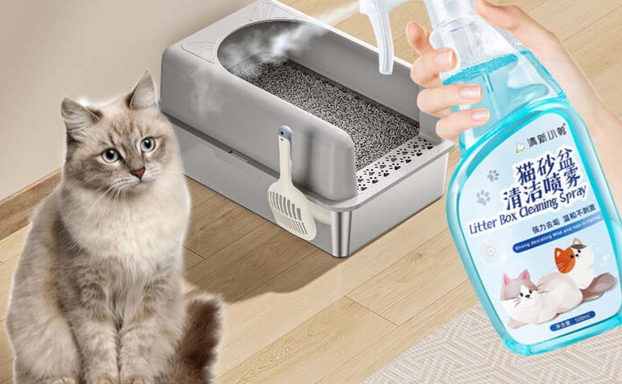 猫砂盆除臭喷雾有用吗？清新小鸭用实力给出答案