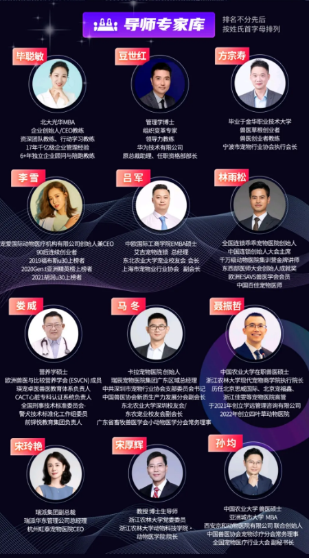 浙江农林现代宠物商学院CEO班第二期开始招募同学啦! 浙江农林现代宠物商学院CEO班第二期开始招募同学啦!