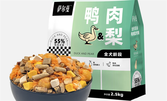 萨尔曼鸭肉梨冻干狗粮,何以成为狗狗饮食的优选? 萨尔曼鸭肉梨冻干狗粮,何以成为狗狗饮食的优选?