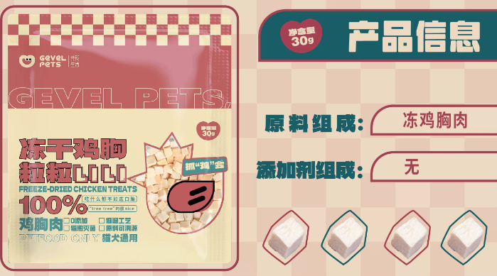 好的宠物零食有哪些?共我生活Gevelpets用纯肉与匠心给出答案 好的宠物零食有哪些?共我生活Gevelpets用纯肉与匠心给出答案