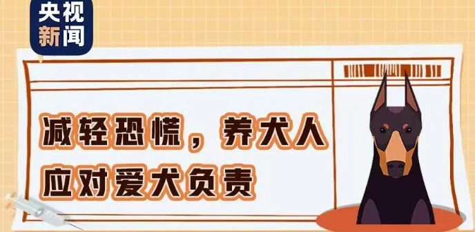 明年起，遛狗不拴绳可拘10天罚1000元