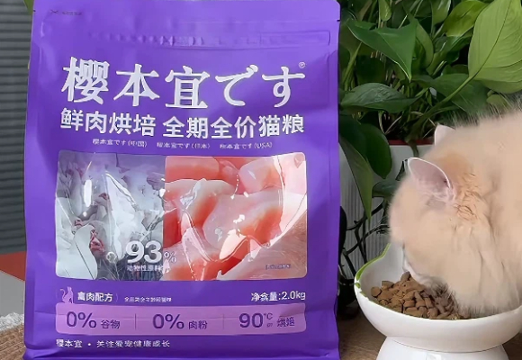 猫粮烘焙粮什么牌子好？老用户都在回购的樱本宜有何魅力？