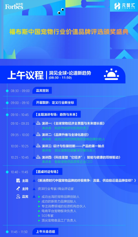 刚刚，福布斯中国宠物行业价值品牌评选颁奖盛典正式官宣