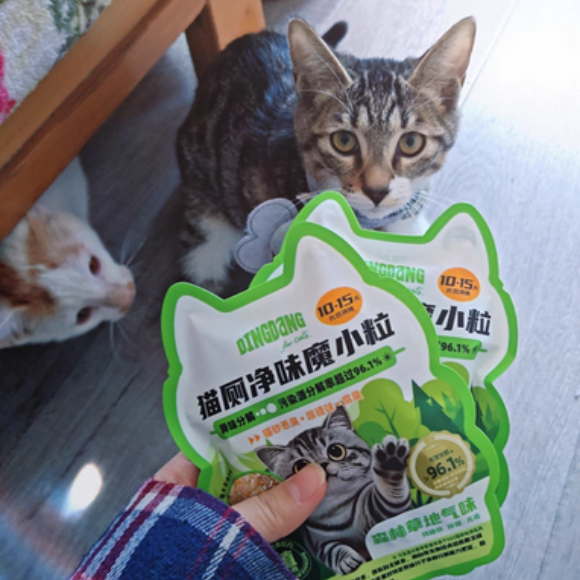 猫砂除臭颗粒哪个好？叮当日记让家充满清香
