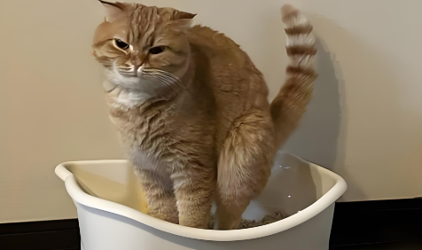为什么猫拉屎干