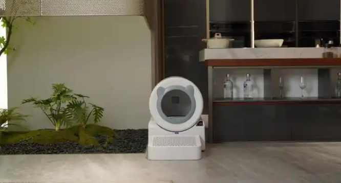 宠洁仕冲水式智能猫马桶：新房装修，为爱宠规划一劳永逸的如厕区