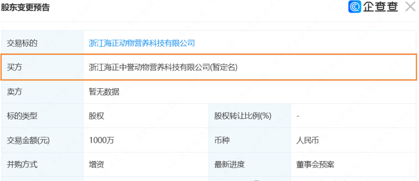 中誉:两大宠物龙头联手布局宠物处方粮赛道 中誉:两大宠物龙头联手布局宠物处方粮赛道
