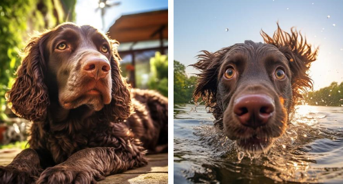 美国水猎犬：水中的游泳小能手