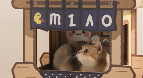 喵小元宠物猫窝实用吗