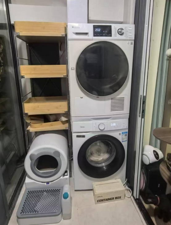 宠洁仕冲水式智能猫马桶：多猫家庭福音，即用即冲全自动，解放双手