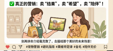 宠物店销冠从不说的秘密:客户买的根本不是你的产品 宠物店销冠从不说的秘密:客户买的根本不是你的产品