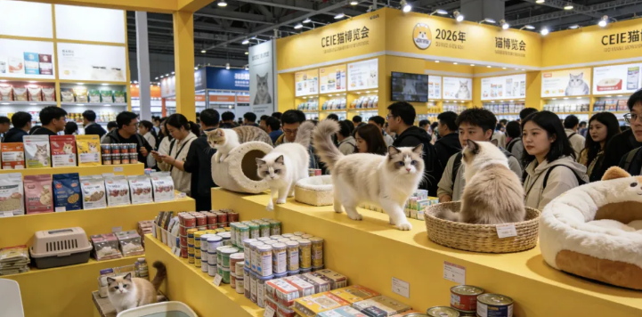 猫圈年度顶流盛会!2026CEIE猫博会4月来袭 猫圈年度顶流盛会!2026CEIE猫博会4月来袭