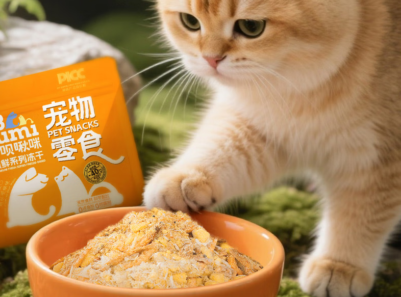 猫咪也爱吃“拌饭”——呗啾咪猫咪肉松 猫咪也爱吃“拌饭”——呗啾咪猫咪肉松