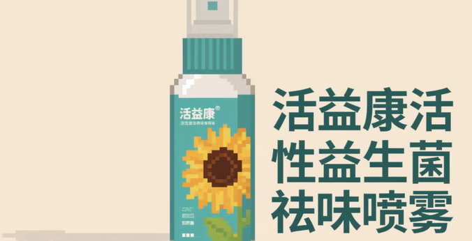 活益康益生菌祛味喷雾有效果吗