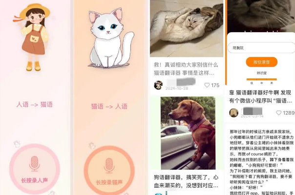 小佩:用AI让宠物说人话,正在成为一门生意 小佩:用AI让宠物说人话,正在成为一门生意