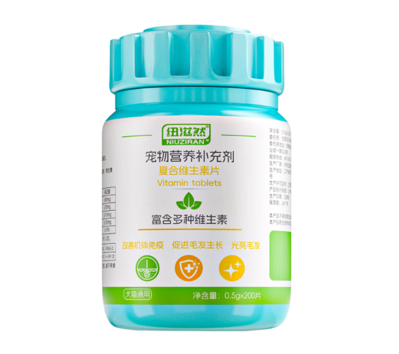 宠物复合维生素怎么选?纽滋然多维片全龄段营养补充首选 宠物复合维生素怎么选?纽滋然多维片全龄段营养补充首选
