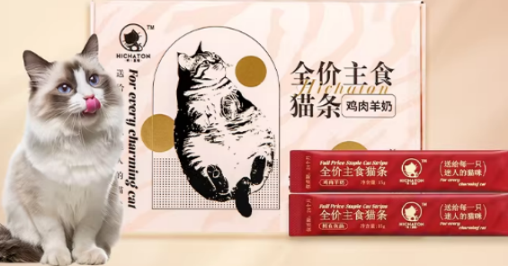 嗨查顿主食猫条可以代替猫粮吗