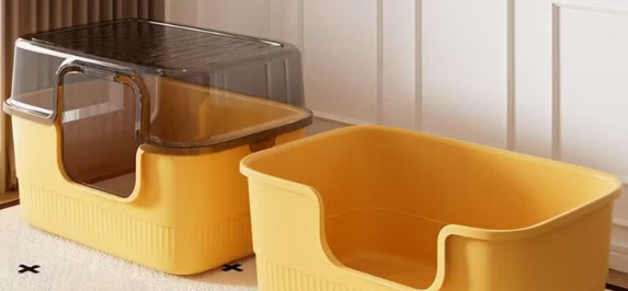 宠UU大号全封闭猫砂盆好用吗？家用防臭防溅养猫神器