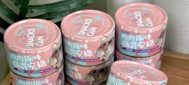 风筝有风零食罐头可以当主食吗