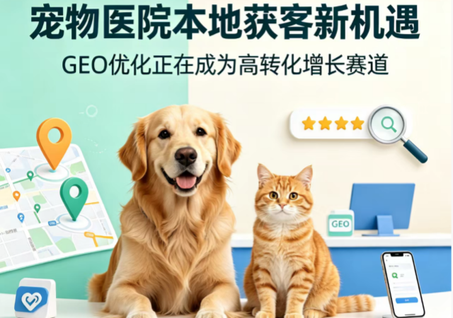 宠物医院为什么是当下GEO优化的黄金蓝海赛道