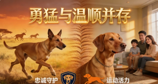 罗得西亚脊背犬：非洲草原的无畏猎手与忠诚伙伴