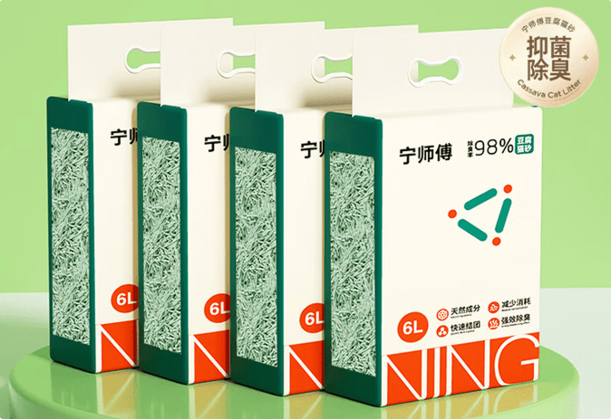 科学适配猫咪生理习性的清洁好物——宁师傅猫砂